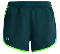 Pantaloncini da tennis da donna Under Armour Wome's UA Fly-By 2.0 Shorts - dark cyan/cosmos - Turchese (XS)