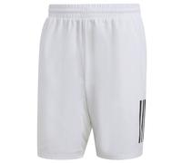 Pantaloncini da tennis da uomo Adidas Club 3-Stripes 9in Tennis Shorts - white - Bianco (XL)