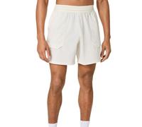 Pantaloncini da tennis da uomo Asics Match 7in - cream - Bianco (M)
