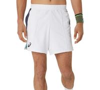 Pantaloncini da tennis da uomo Asics Match 7in Short - brilliant white - Bianco (L)