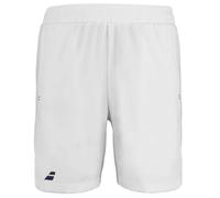 Pantaloncini da tennis da uomo Babolat Play Short Men - white/white - Bianco (L)
