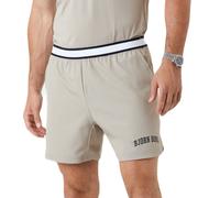 Pantaloncini da tennis da uomo Björn Borg Borg Short Graphic Shorts - beige - Beige (XXL)