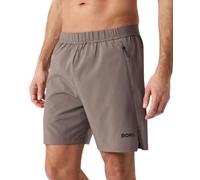 Pantaloncini da tennis da uomo Björn Borg Zip - falcon - Marrone (XXL)