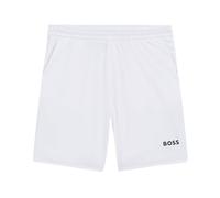 Pantaloncini da tennis da uomo BOSS TOC Spin 9in - white - Bianco (L)