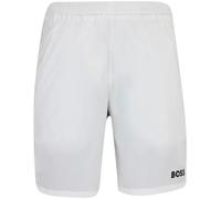 Pantaloncini da tennis da uomo BOSS x Matteo Berrettini Stretch-Poplin Shorts with Contrast Logo - Bianco (XXL)