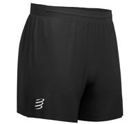Pantaloncini da tennis da uomo Compressport Performance Short - black XL