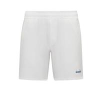 Pantaloncini da tennis da uomo Diadora Shorts Icon 7 " - optical white - Bianco (XL)