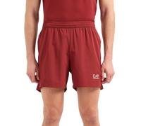 Pantaloncini da tennis da uomo EA7 Man Woven - Rosso (XXL)