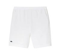 Pantaloncini da tennis da uomo Lacoste Sweatsuit Ultra-Dry Regular Fit Tennis Shorts - Bianco (M)
