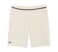 Pantaloncini da tennis da uomo Lacoste Tennis X Novak Djokovic - ecru/navy blue - Beige (XS)