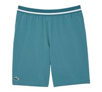 Pantaloncini da tennis da uomo Lacoste Tennis x Novak Djokovic Sportsuit Shorts - Turchese (XL)