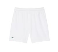Pantaloncini da tennis da uomo Lacoste Ultra Dry Stretch Tennis - white - Bianco (M)