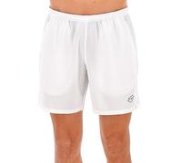Pantaloncini da tennis da uomo Lotto Tech I 7" Short - bright white/all black - Bianco (XL)