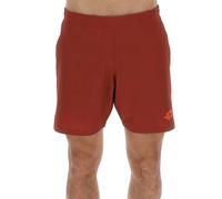 Pantaloncini da tennis da uomo Lotto Tech IV D1 7" - red ochre - Rosso (XL)