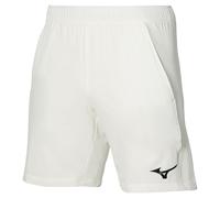 Pantaloncini da tennis da uomo Mizuno AW22 8 in Flex Short - Bianco XL