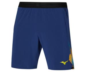 Pantaloncini da tennis da uomo Mizuno Frontier 8 in Amplify - Blu (XL)