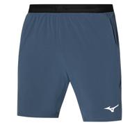 Pantaloncini da tennis da uomo Mizuno Laser - Blu (XL)