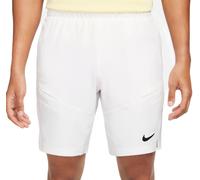 Pantaloncini da tennis da uomo Nike Court Dri-Fit Advantage 9" Tennis Short - Bianco (XS)