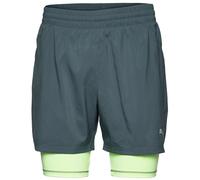 Pantaloncini da tennis da uomo Puma Run 2in1 5" Short M - dark slate/fizzy light - Grigio (XXL)