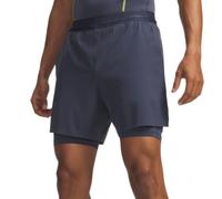 Pantaloncini da tennis da uomo Under Armour Vanish Elite 2 in 1 - downpour gray - Blu (L)
