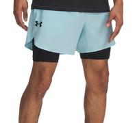 Pantaloncini da tennis da uomo Under Armour Vanish Elite 2in1 - stream/black - Blu (XL)