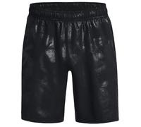 Pantaloncini da tennis da uomo Under Armour Woven Emboss Short - black/black - Nero (S)