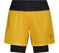 Pantaloncini da trail La Sportiva Pantaloncini Ultra Distance M (giallo/nero) Uomo M