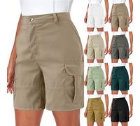 Pantaloncini da trekking da donna ad asciugatura rapida pantaloncini cargo da donna con tasche da trekking all'aperto pantaloncini da ciclismo leggeri tronchi da lavoro di sicurezza tronco sportivo