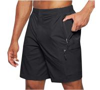 Pantaloncini da trekking leggeri da uomo ad asciugatura rapida Pantaloncini da allenamento Pantaloncini da arrampicata Pantaloncini da palestra con tasche con cerniera Pantaloncini da spiaggia