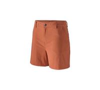 Pantaloncini da trekking patagonia quandary da donna 5 arancione