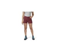 Pantaloncini da trekking rab capstone donna rosso