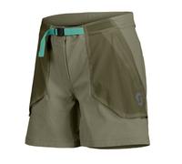 Pantaloncini da trekking Scott Short W's Explorair Escape da donna (verde fieno/verde abete) EU M