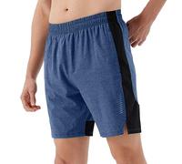 Pantaloncini da Uomo - Casual da Uomo Estivi da Corsa All'Aperto Pantaloni da Cinque Minuti Abbigliamento Fitness Traspirante Pantaloni Sportivi da Basket (Blue M)