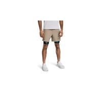 Pantaloncini da uomo under armour vanish 6in beige