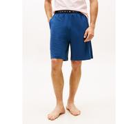 Pantaloncini del pigiama in jersey ORIGINAL Blu XL Tinta unita