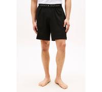 Pantaloncini del pigiama in jersey ORIGINAL Nero XL Tinta unita