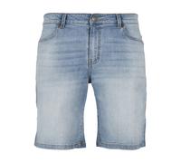 Urban Classics Relaxed Fit Jeans Shorts Pantalocini Denim, Light Destroyed Washed, 30W Uomo