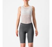 Pantaloncini donna Castelli Premio - Grigio L / Grigio