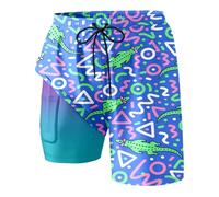 Pantaloncini Donna Estivi Pantalones Cortos De Verano De De Doble Capa con Pantalones Cortos Interiores Y Bolsillos para Uso Casual En La Playa.