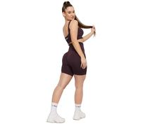 Pantaloncini donna GymBabe senza cuciture vita alta Eclipse 1 St