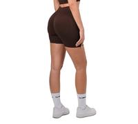 Pantaloncini donna Seamless NEO slim a vita alta Mocha 1 St