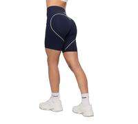 Pantaloncini donna slim a vita alta Varsity Blue 1 St