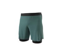 Pantaloncini dynafit alpine pro 2 in 1 blu da uomo