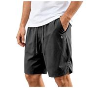 Pantaloncini E Bermuda Uomo Taglio Classico Baggy Pantaloncini e Bermuda Uomo Stretch Estate Casual Breve Uomini con Tasche Casual Estate Breve Pantaloncini Jogging Sport Running Spiaggia, Le Noir #1