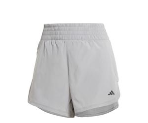 Pantaloncini elasticizzati Adidas Pacer Lux Grigio L