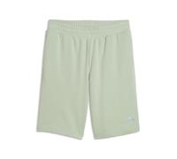 Pantaloncini Essentiel con logo Verde M Tinta unita