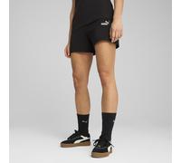 PUMA Shorts a Vita Alta con Logo Piccolo Essentials N. 1 5” da Donna XL, Black