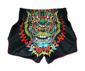 Pantaloncini Fairtex autentici pugilato Muay Thai MMA Fighter nero BS1912...