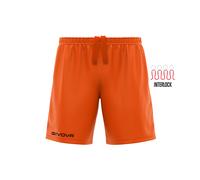 GIVOVA Pantaloncino Capo Interlock Arancio Tg. M