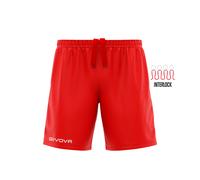 Pantaloncini Givova Capo Interlock Rouge 2XL